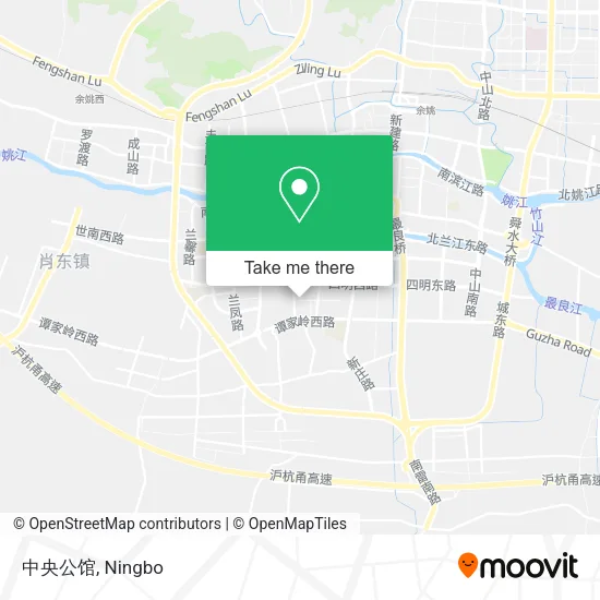 中央公馆 map