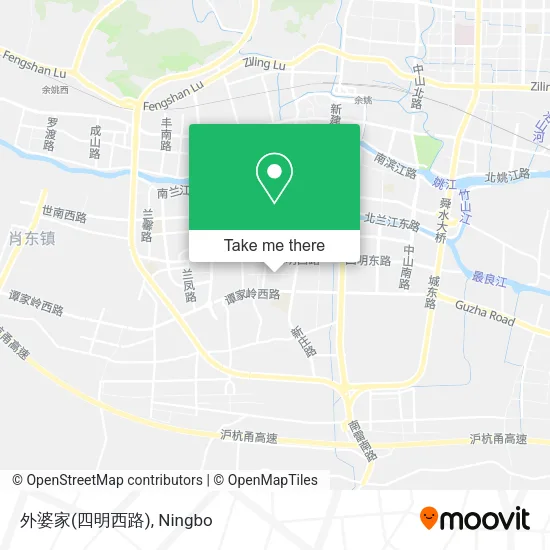 外婆家(四明西路) map