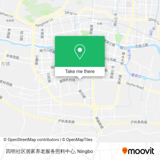 四明社区居家养老服务照料中心 map