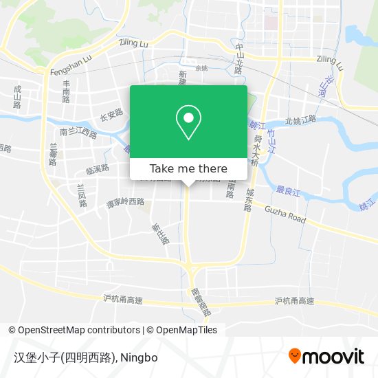 汉堡小子(四明西路) map