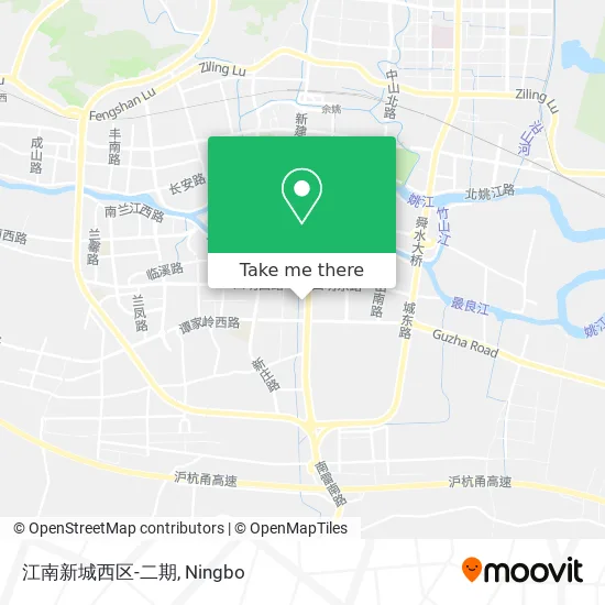 江南新城西区-二期 map