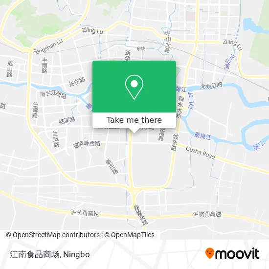 江南食品商场 map