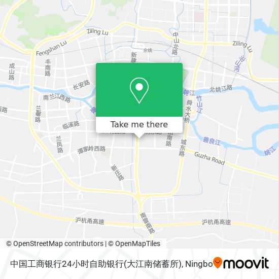 中国工商银行24小时自助银行(大江南储蓄所) map