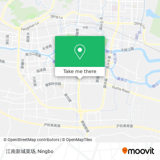 江南新城菜场 map