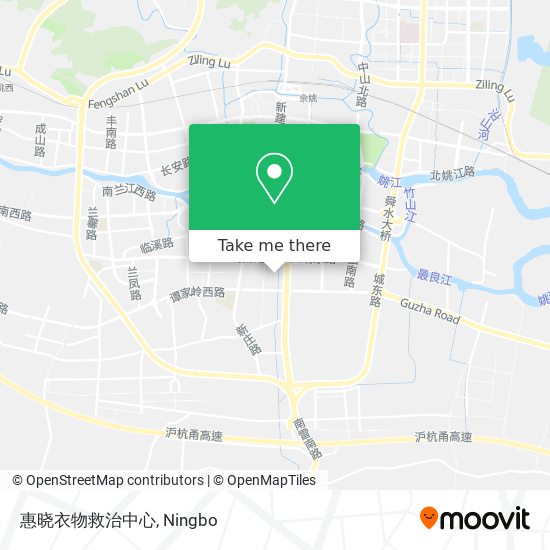 惠晓衣物救治中心 map