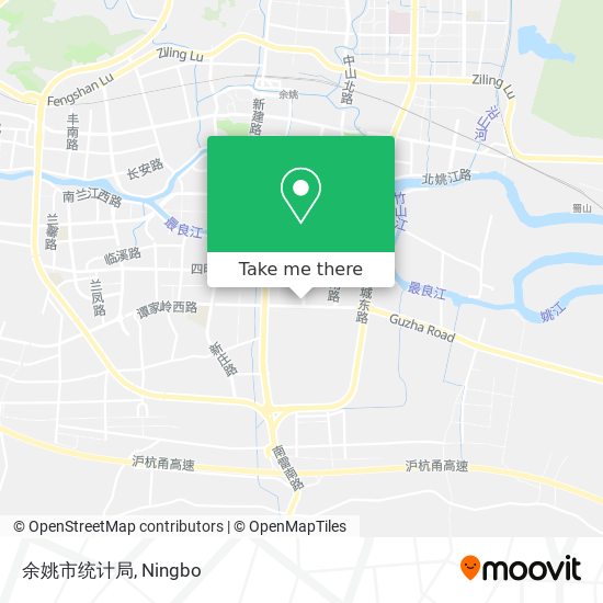 余姚市统计局 map