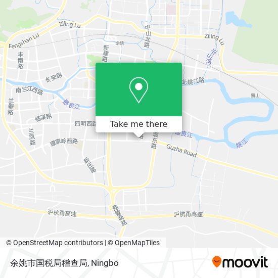 余姚市国税局稽查局 map