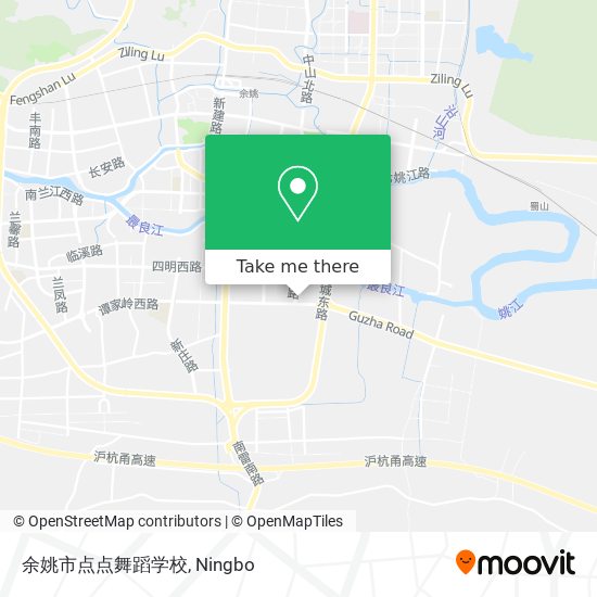 余姚市点点舞蹈学校 map