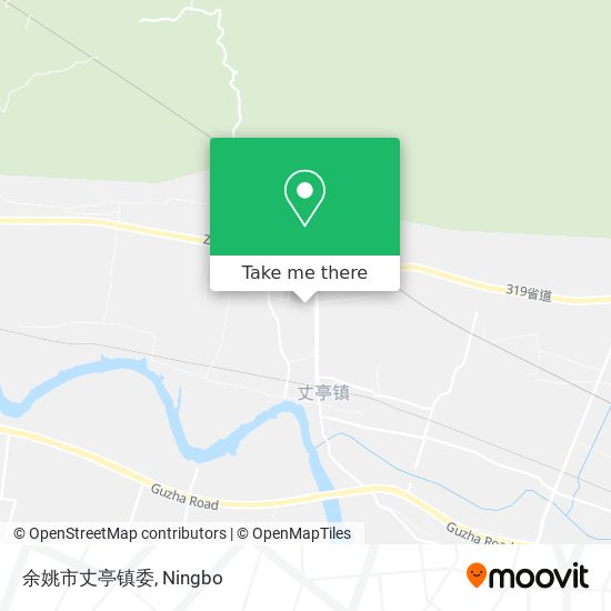 余姚市丈亭镇委 map