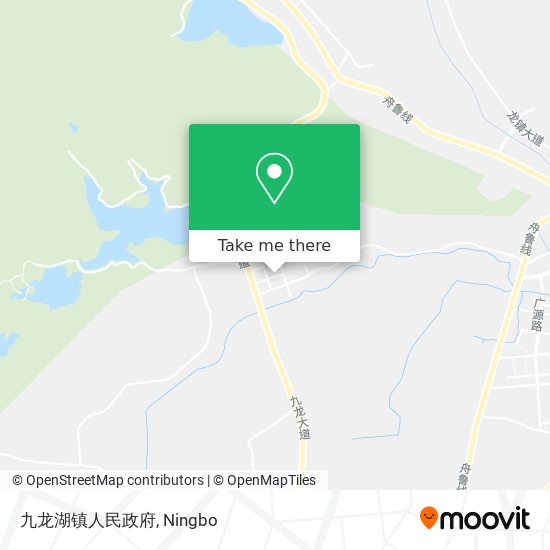 九龙湖镇人民政府 map
