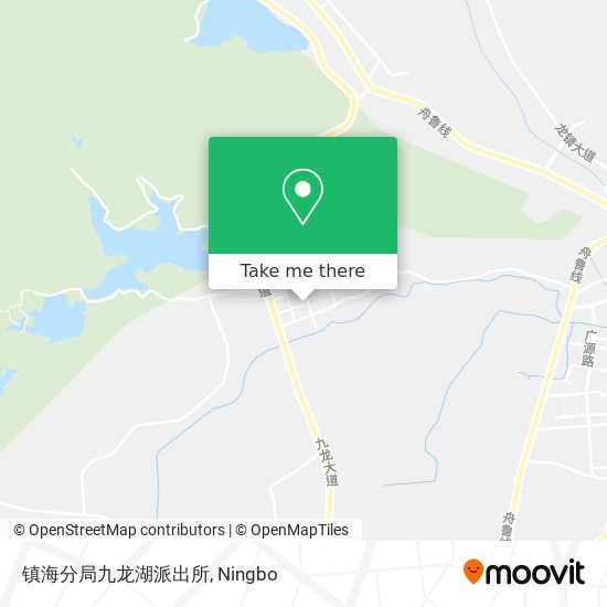 镇海分局九龙湖派出所 map