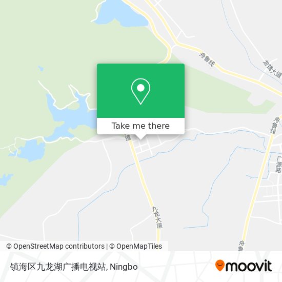 镇海区九龙湖广播电视站 map