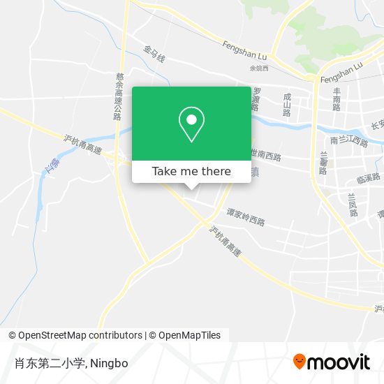 肖东第二小学 map