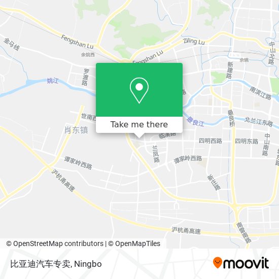 比亚迪汽车专卖 map