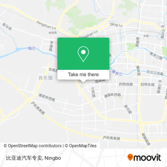 比亚迪汽车专卖 map