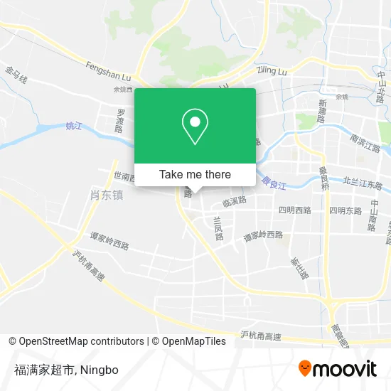 福满家超市 map