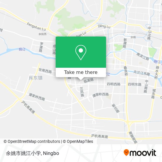 余姚市姚江小学 map