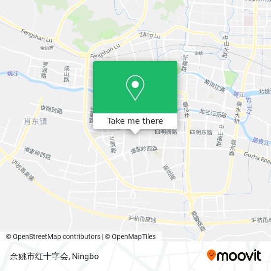 余姚市红十字会 map