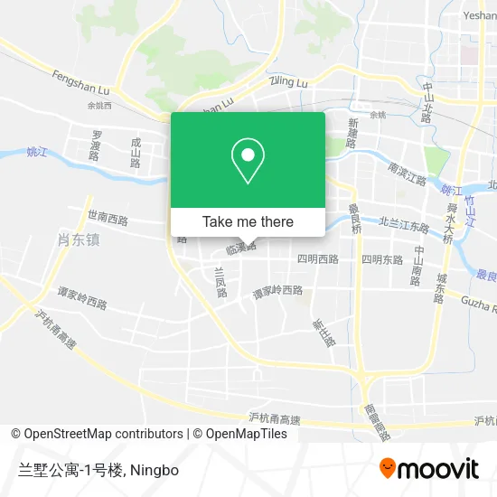 兰墅公寓-1号楼 map