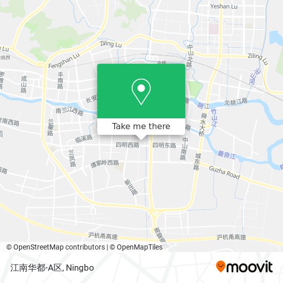 江南华都-A区 map