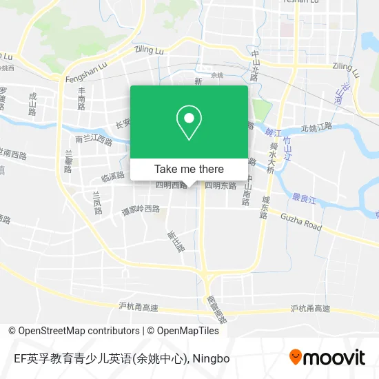 EF英孚教育青少儿英语(余姚中心) map