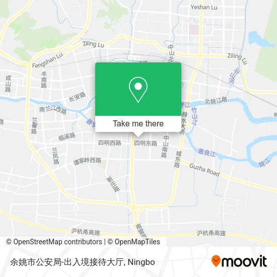 余姚市公安局-出入境接待大厅 map