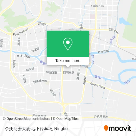 余姚商会大厦-地下停车场 map