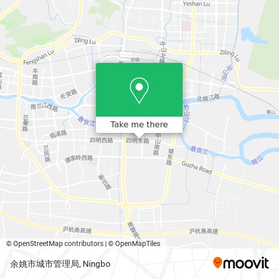 余姚市城市管理局 map