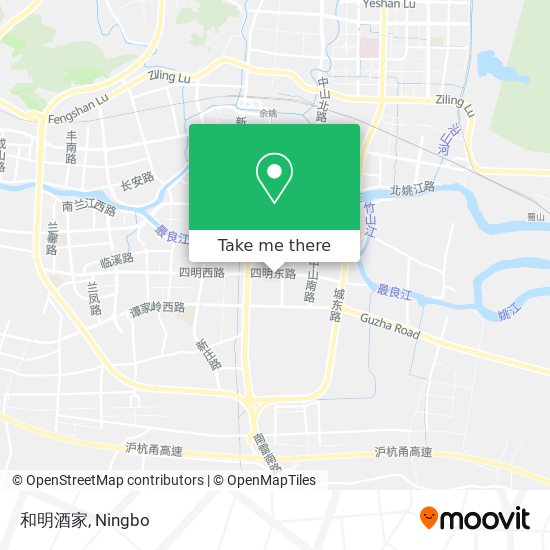和明酒家 map
