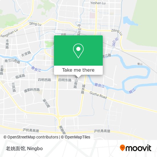 老姚面馆 map