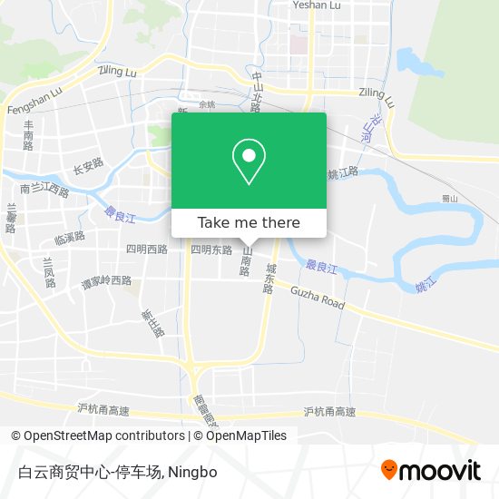 白云商贸中心-停车场 map