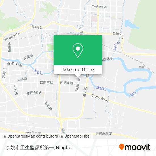 余姚市卫生监督所第一 map