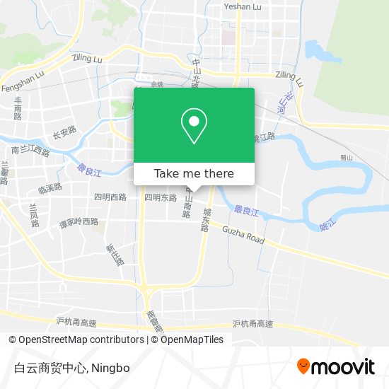 白云商贸中心 map