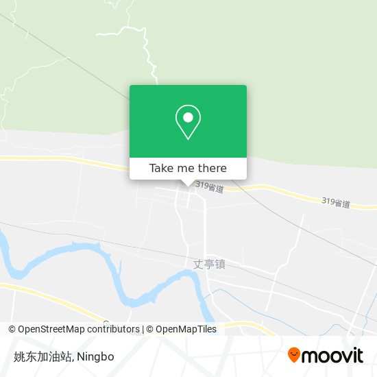 姚东加油站 map