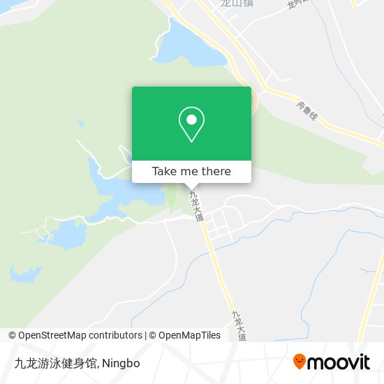 九龙游泳健身馆 map