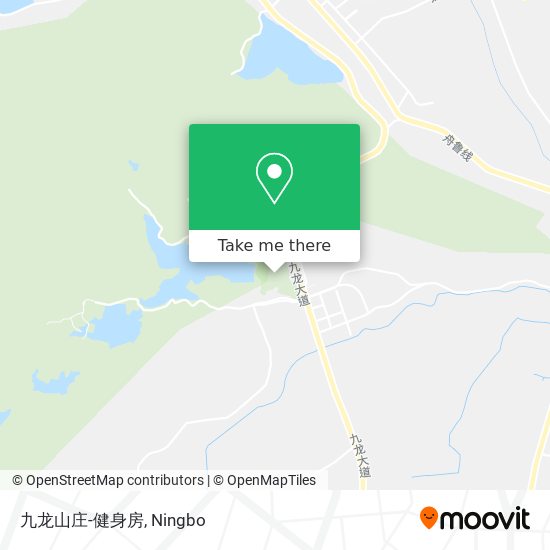九龙山庄-健身房 map