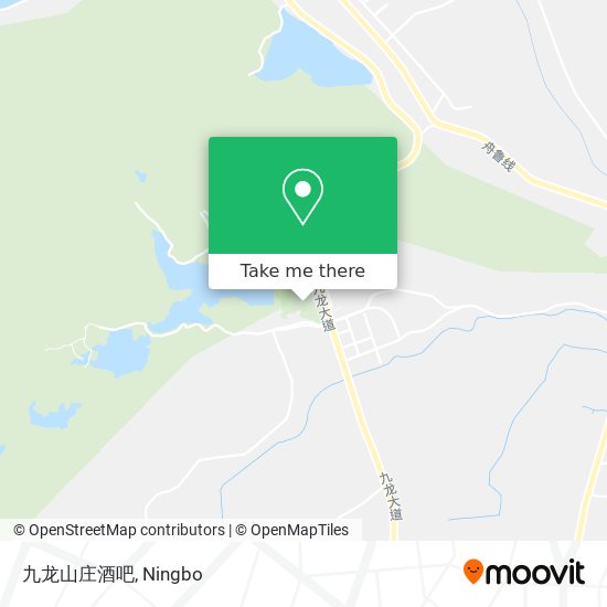 九龙山庄酒吧 map
