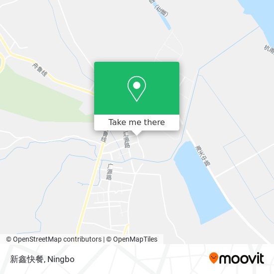 新鑫快餐 map