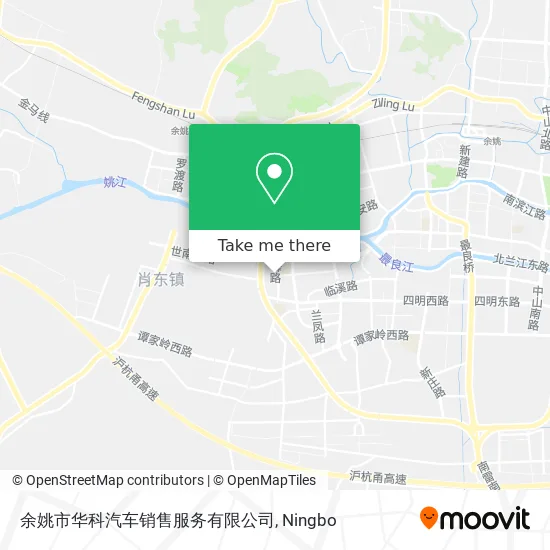 余姚市华科汽车销售服务有限公司 map