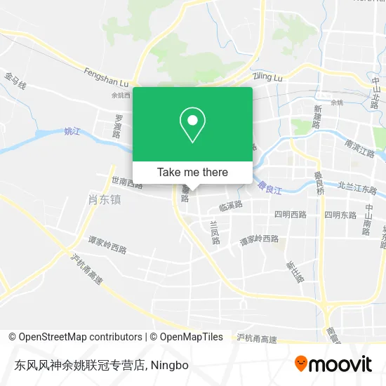 东风风神余姚联冠专营店 map