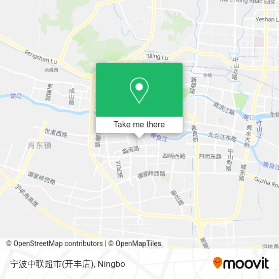宁波中联超市(开丰店) map