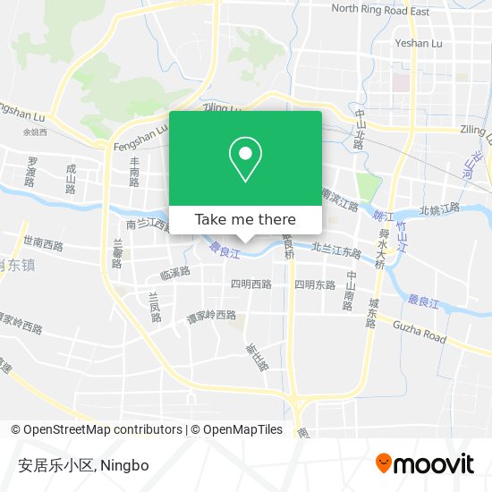 安居乐小区 map