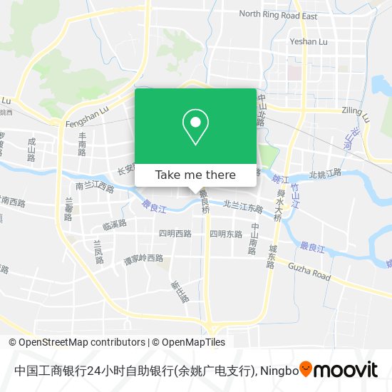 中国工商银行24小时自助银行(余姚广电支行) map