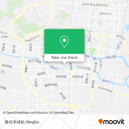 雅佳羊绒衫 map