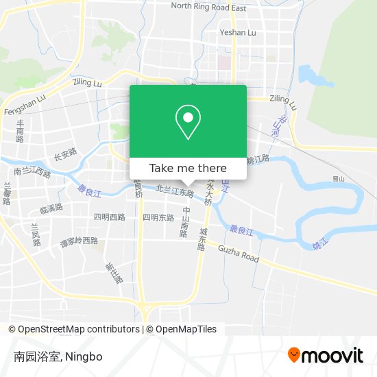 南园浴室 map