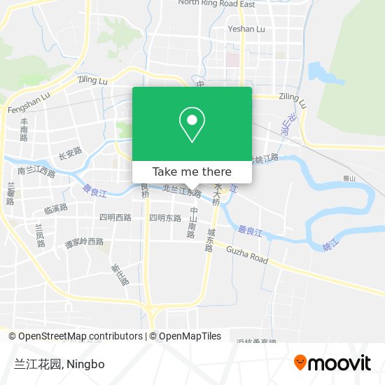 兰江花园 map