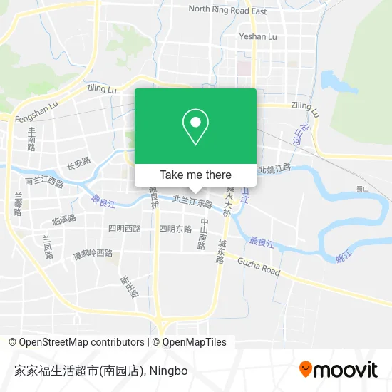 家家福生活超市(南园店) map