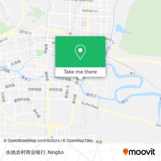 余姚农村商业银行 map