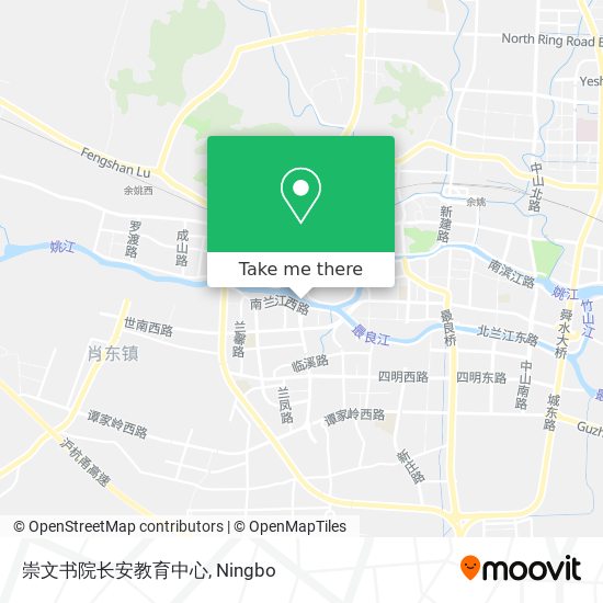 崇文书院长安教育中心 map