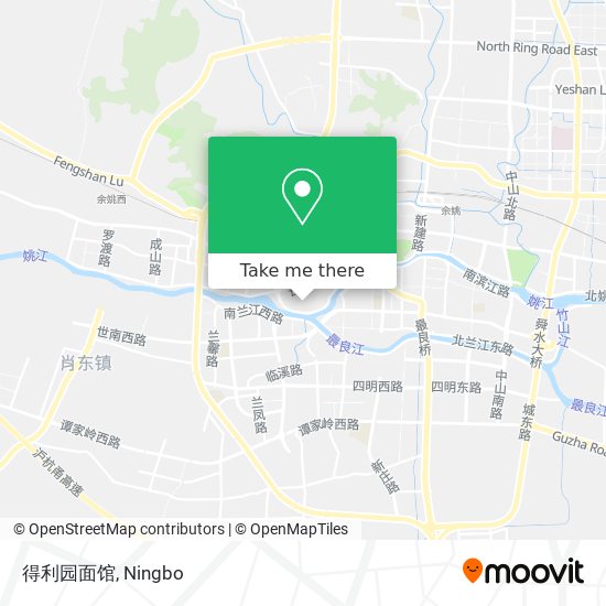 得利园面馆 map